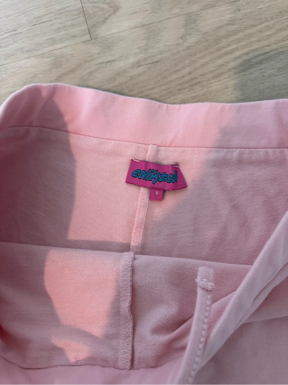 Edikted Bayside Slitted Pink Micro Skort